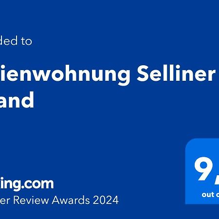 Ferienwohnung Selliner Strand 外观 照片